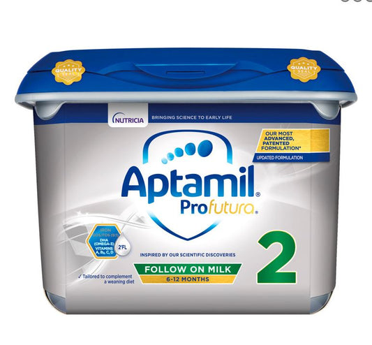 Aptamil ProFutura 2 Follow On Baby Milk Formula Powder 6-12 months 800g