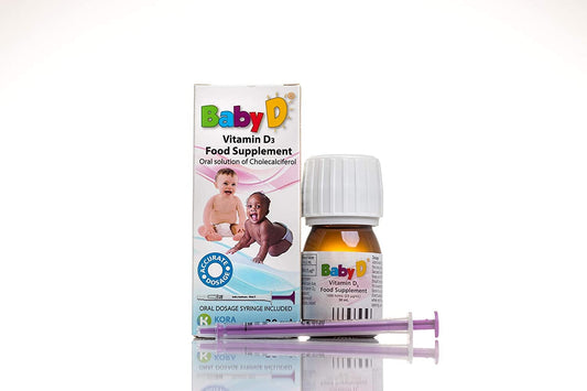 Baby D Vitamin D3 Oral Drops Pump 200Iu 10ml