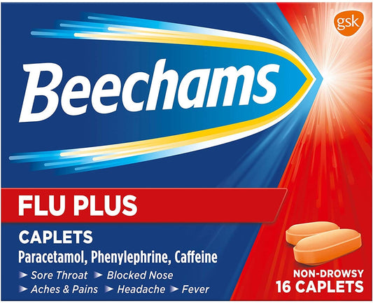 Beechams Flu Plus 16 Caplets