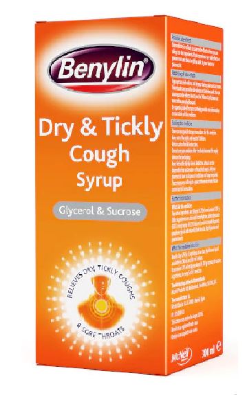 Benylin Dry and Tickly Cough Syrup - Pack of 300ml