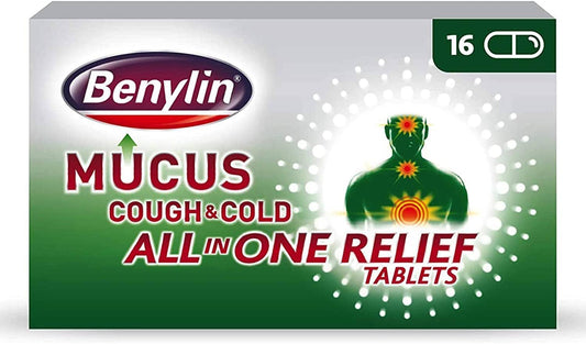 Benylin Mucus Cough & Cold All in One Relief Tablet