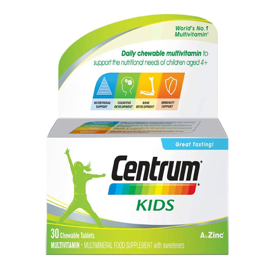 Centrum Kids Multivitamins & Minerals, 30 Tablets