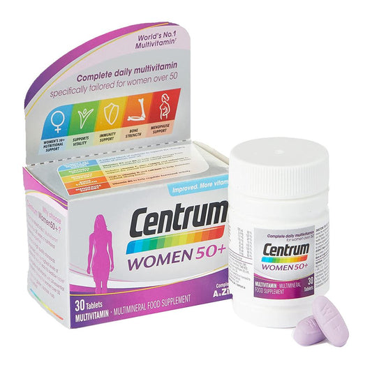 Centrum Women 50+ Multivitamin & Mineral Tablets 30 tablets