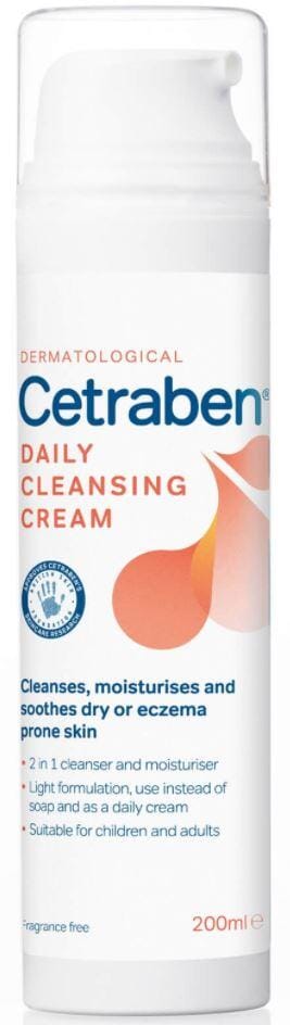 Cetraben Daily Cleansing Cream - Pack of 200ml