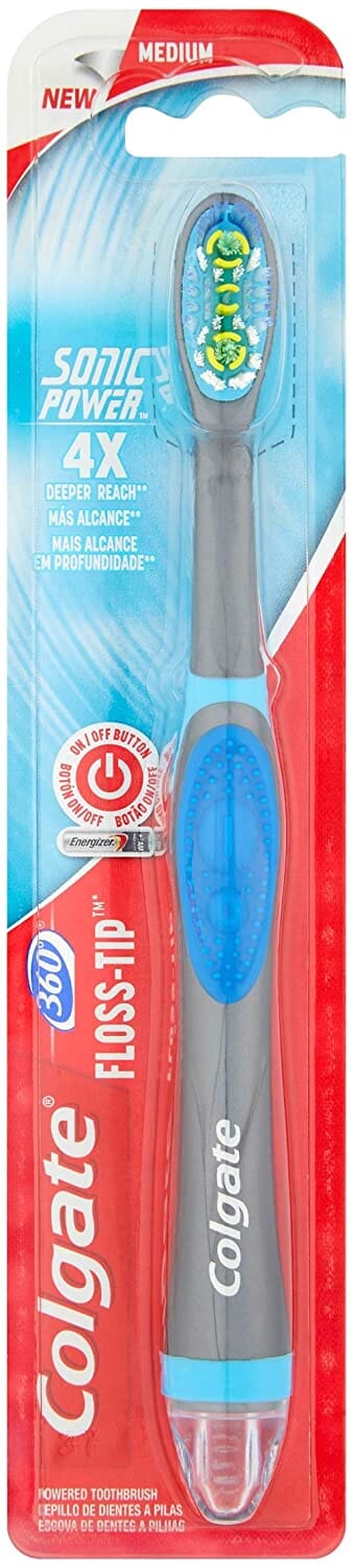 Colgate Toothbrush 360 Floss-Tip Sonic Power
