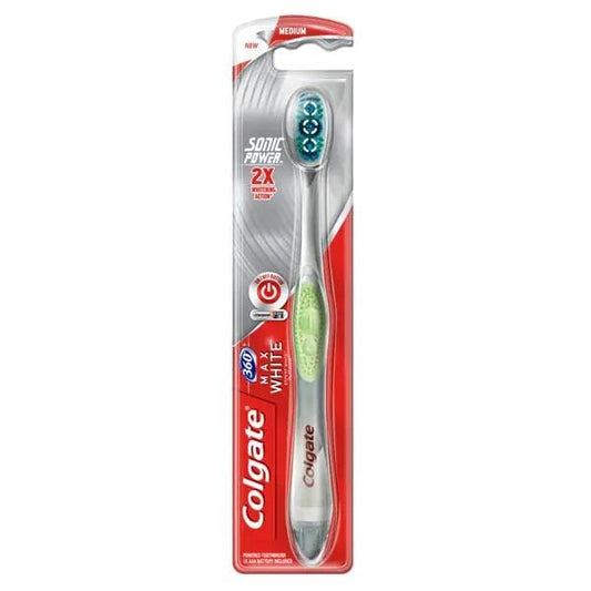 Colgate Toothbrush 360 Max White Expert Whitening Sonic Power