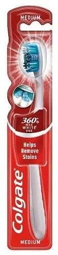 Colgate Toothbrush 360 Max White One Medium