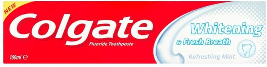 Colgate Toothpaste Whitening and Fresh Breath 100ml