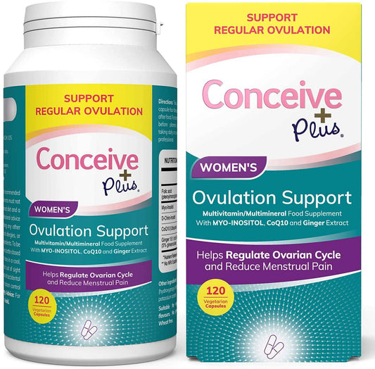 Conceive Plus Hormone Balance & Ovarian Support for Women Supplement 120 Capsules