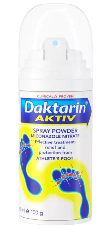 Daktarin Aktiv Spray Powder - Pack of 100g