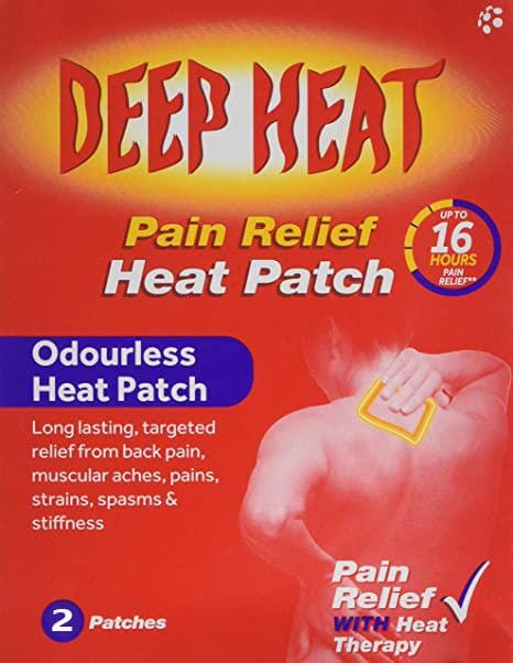Deep Heat Pain Relief Heat Patch 2 Patches