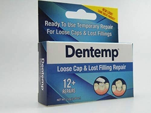 Dentemp Loose Cap and Lost Filling Repair