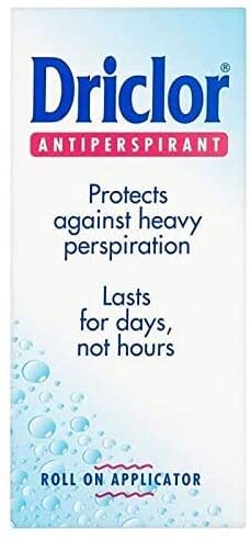 Driclor Antiperspirant Roll On Applicator 20 ml