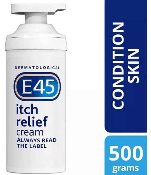 E45 Itch Relief Cream - Pack of 500g