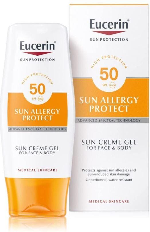 Eucerin Sun Allergy Protect Gel-Cream SPF 50+ - Pack of 150ml