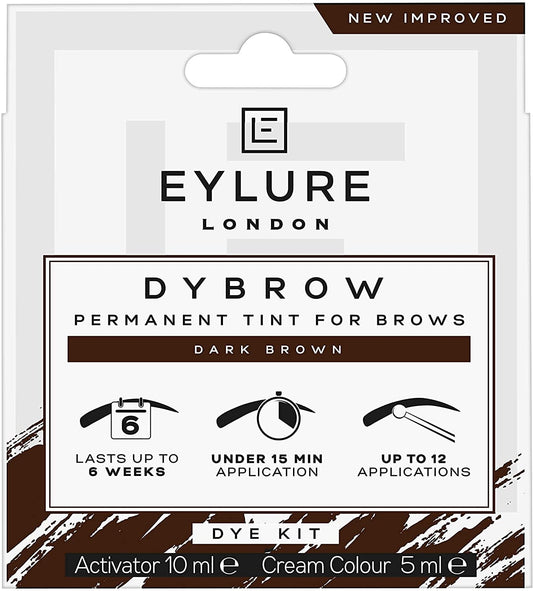 Eylure Dybrow Dye Kit Dark Brown