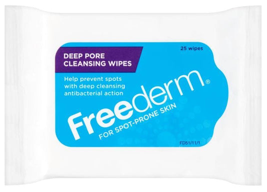 Freederm Deep Pore Wipes - Pack of 25