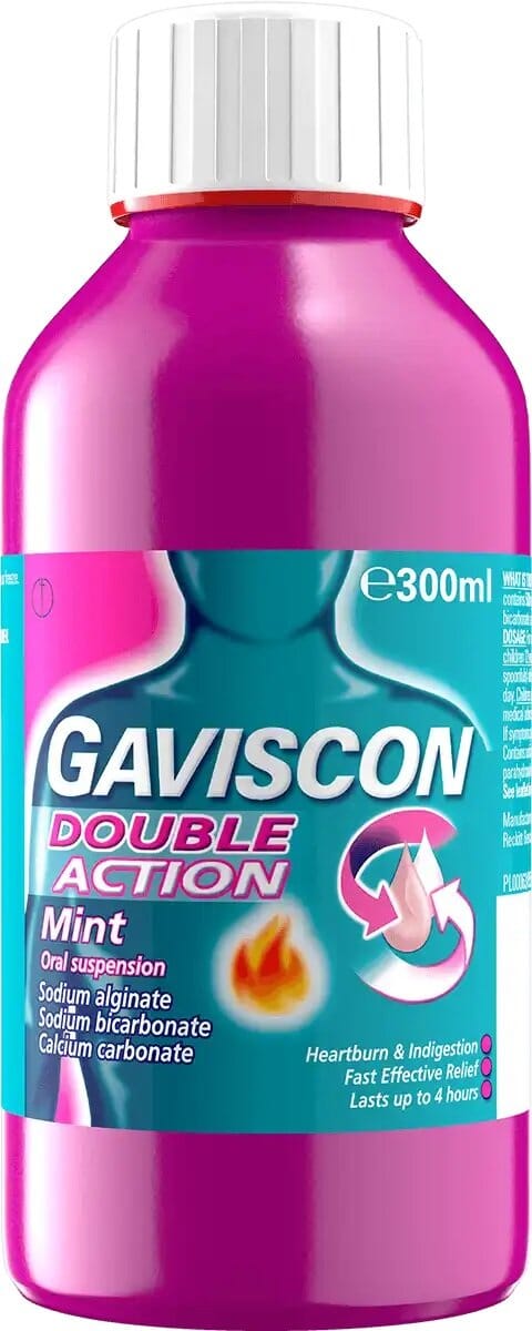 Gaviscon Double Action Liquid Peppermint 300ml