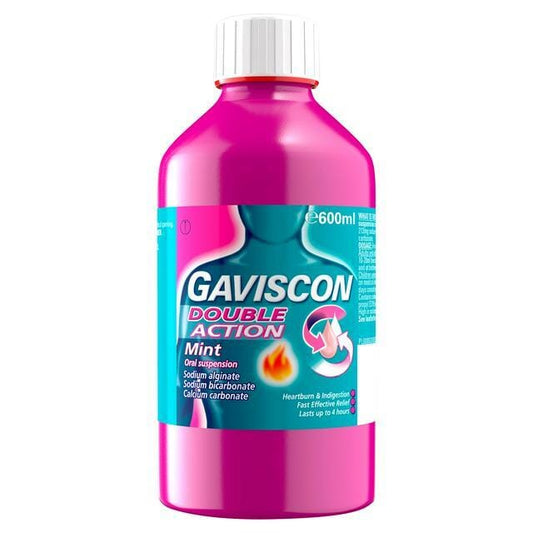 Gaviscon Double Action Liquid Peppermint 600ml
