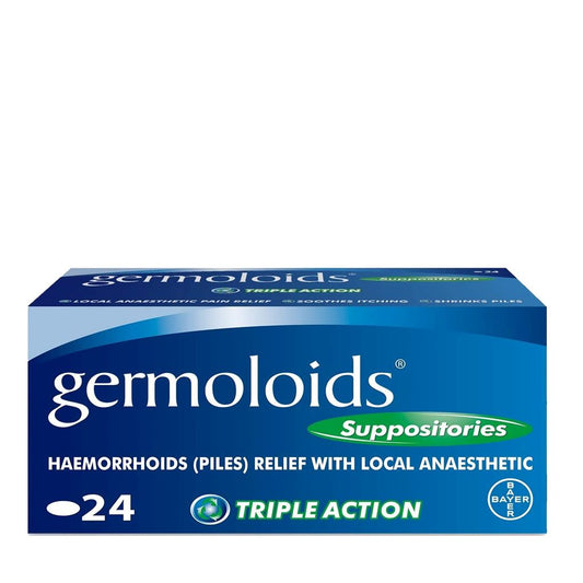 Germoloids Suppositories Hemorrhoid