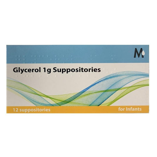 Glycerol Suppositories Infant 1g (12)