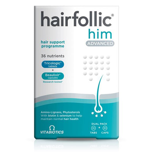 Hairfollic Him Advanced Dual Pack 60 (2x30)