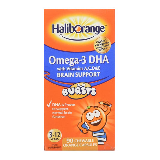 Haliborange Kids Omega-3 Chewy Orange, Pack of 90 Tablets