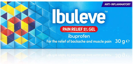 Ibuleve Pain Relief 5% Ibuprofen Gel 30g