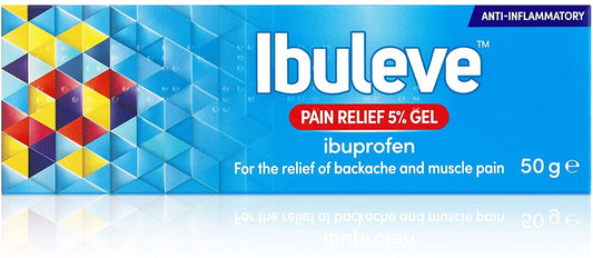 Ibuleve Pain Relief 5% Ibuprofen Gel 50g