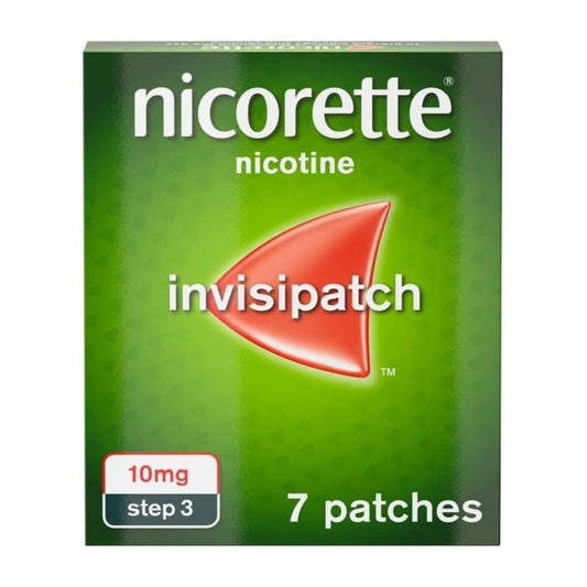 Nicorette InvisiPatch Step 3 10mg 7 Nicotine Patches
