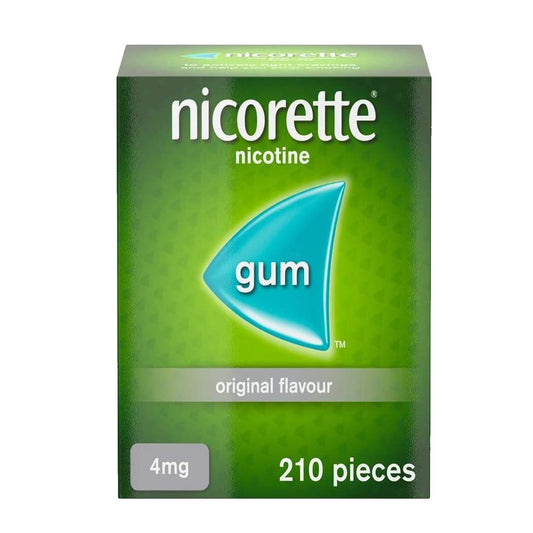 Nicorette Original Gum 4mg 210 Pieces