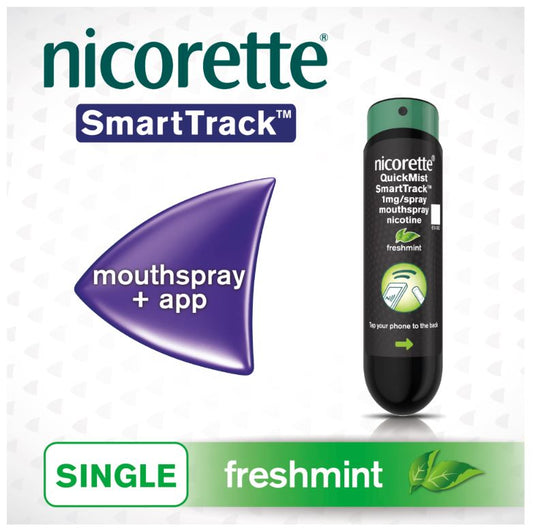 Nicorette QuickMist SmartTrack Mouthspray Single Pack (150 sprays)