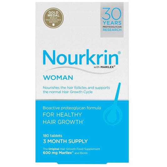 Nourkrin woman - 180 tablets - 3 month supply