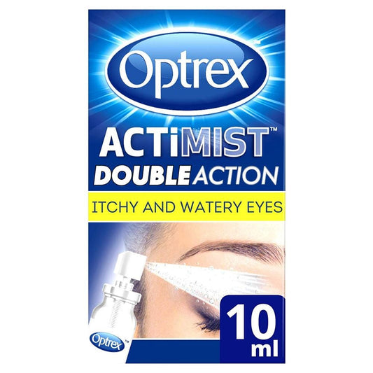 Optrex ActiMist double action eye spray Itchy & Watery eyes 10ml