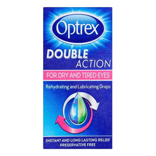 Optrex Double Action Dry & Tired Eye Drops 10ml