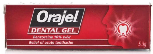 Orajel Dental Gel - Pack of 5.3g