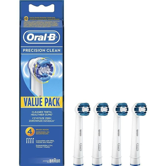 Oral-B Precision Clean Replacement Toothbrush Heads - Pack of 4