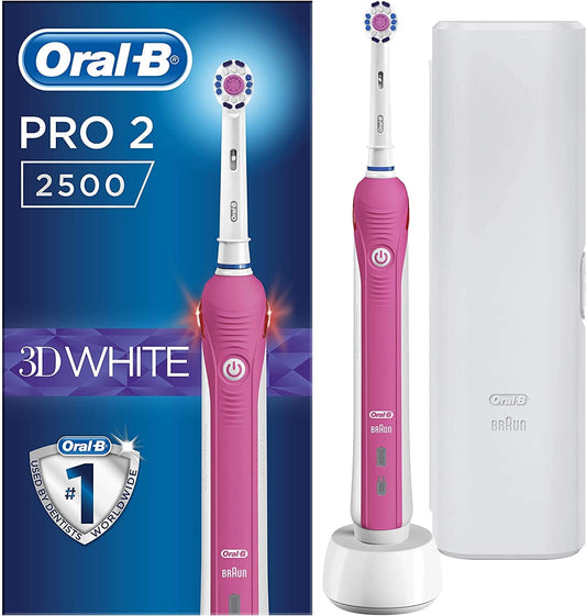 Oral-B Toothbrush Power Pro 2 2500 3D White - Pack of 1