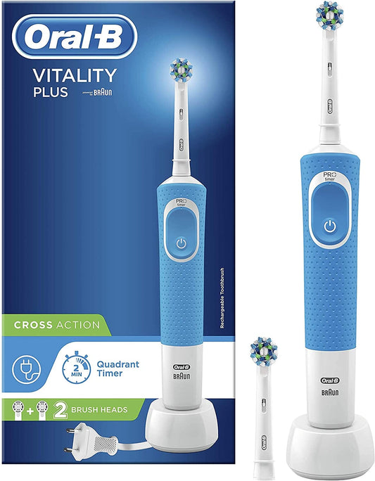 Oral-B Toothbrush Vitality Plus CrossAction - Pack of 1