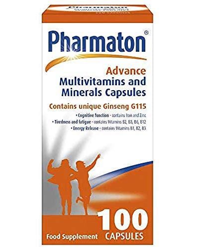 Pharmaton Advance Multivitamin and Mineral 100 Capsules