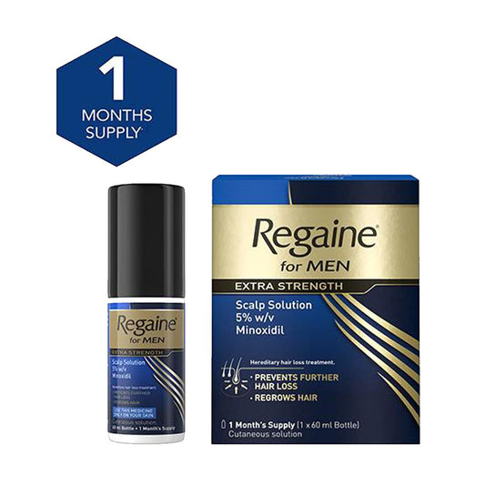 Regaine For Men Extra Strength Scalp Solution 60ml