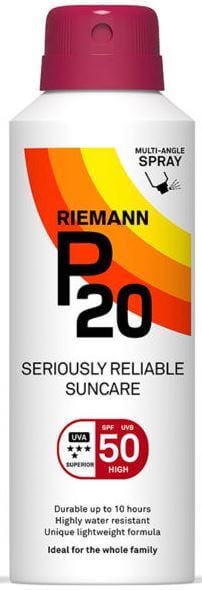Riemann P20 Continuous Spray SPF50 - Pack of 150ml