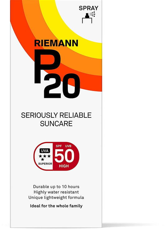 Riemann P20 Pump Spray SPF50 - Pack of 100ml