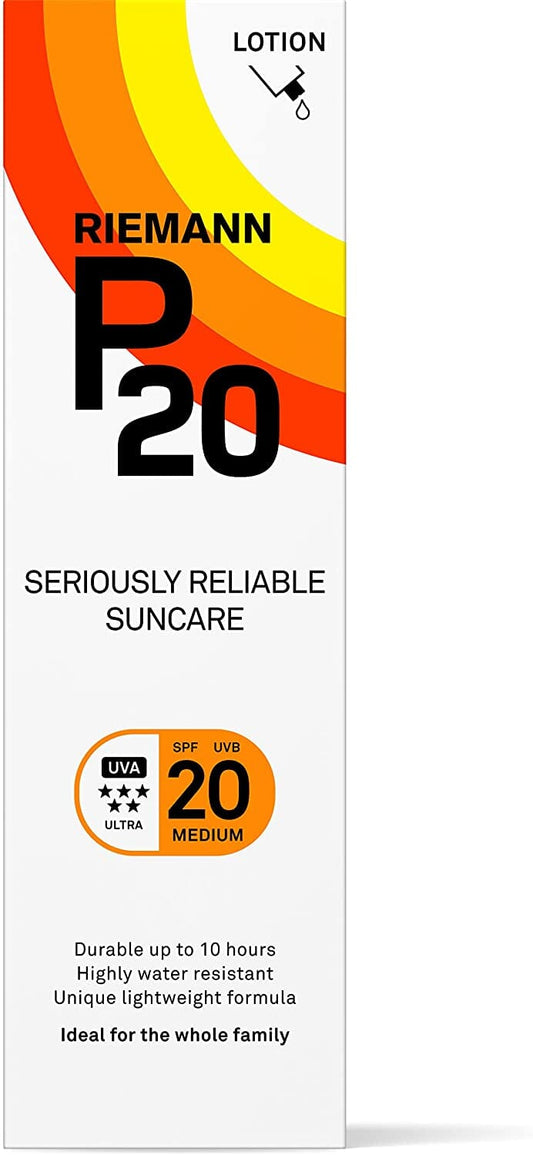 Riemann P20 Sunscreen SPF20 Lotion - Pack of 200ml