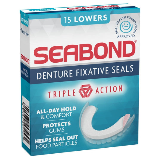 Seabond Denture Fixative , 15 Lowers