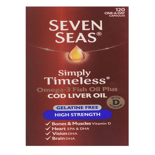 Seven Seas Simply Timeless Omega-3 Fish Oil