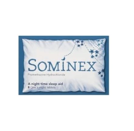 Sominex one a night sleep aid 8 tablets