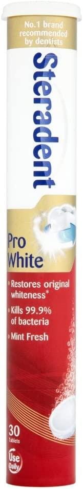 Steradent Pro White 30 Tablets