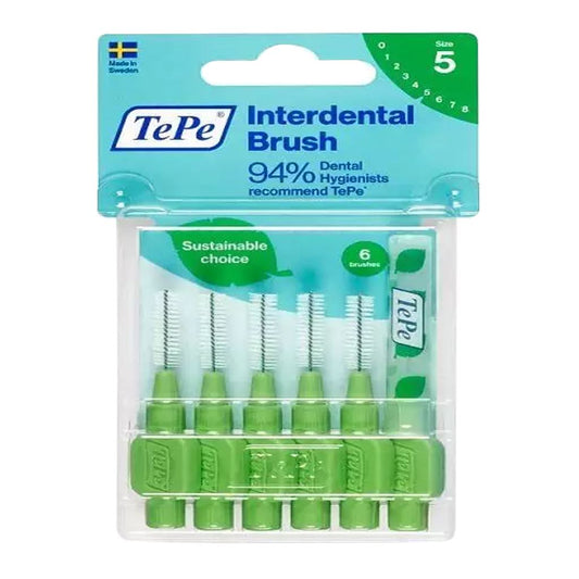 TePe Interdental Brush Green Original 0.8mm ISO size 5