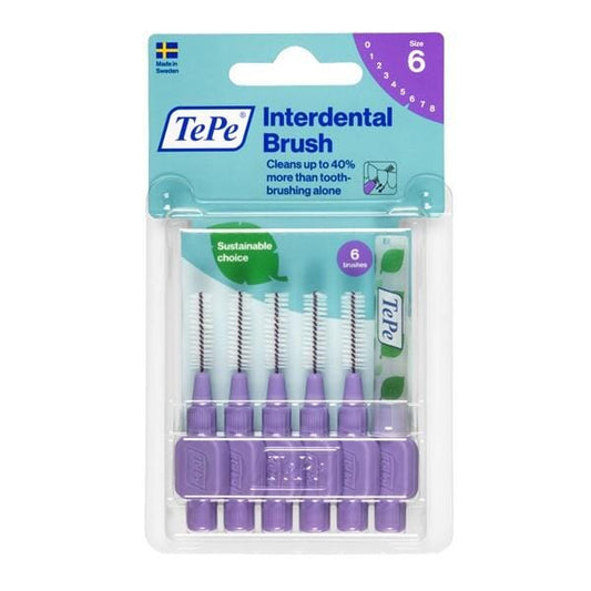 TePe Interdental Brushes Purple Original 1.1mm ISO size 6